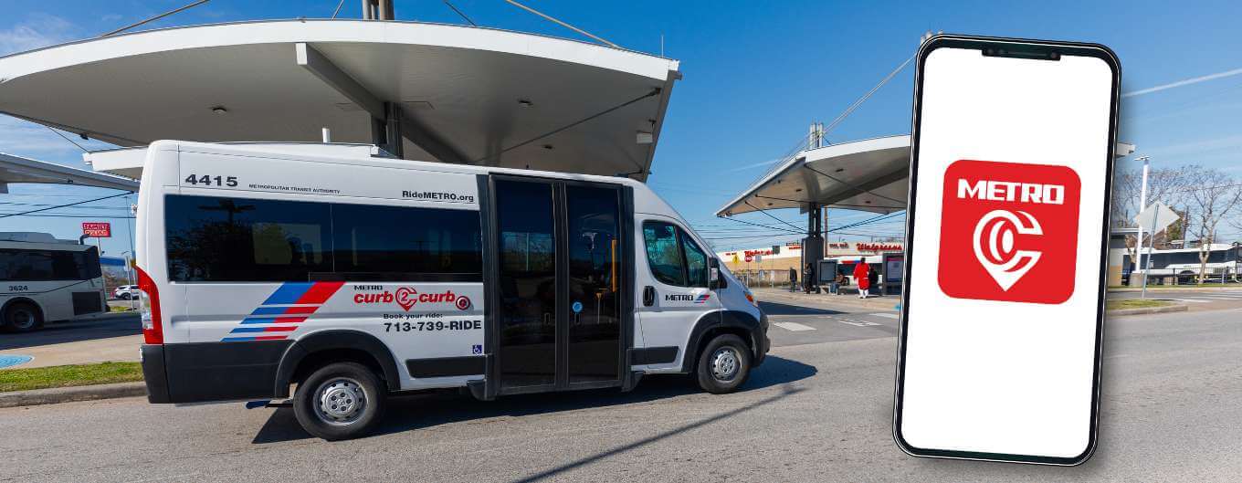 METRO curb2curb has partnered with Uber and Lyft to provide rides to customers during high traffic hours.