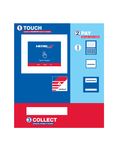 Ticket Vending Machine graphic.